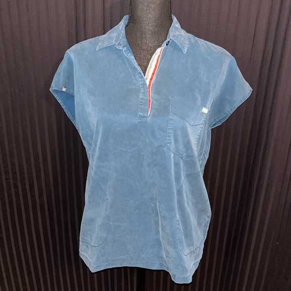 mediclo Tops - Medical Teal Scrub Top Size Small